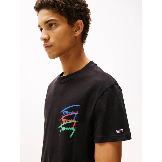 Tommy Hilfiger Ανδρική κοντομάνικη μπλούζα Back Logo Graphic T-Shirt
